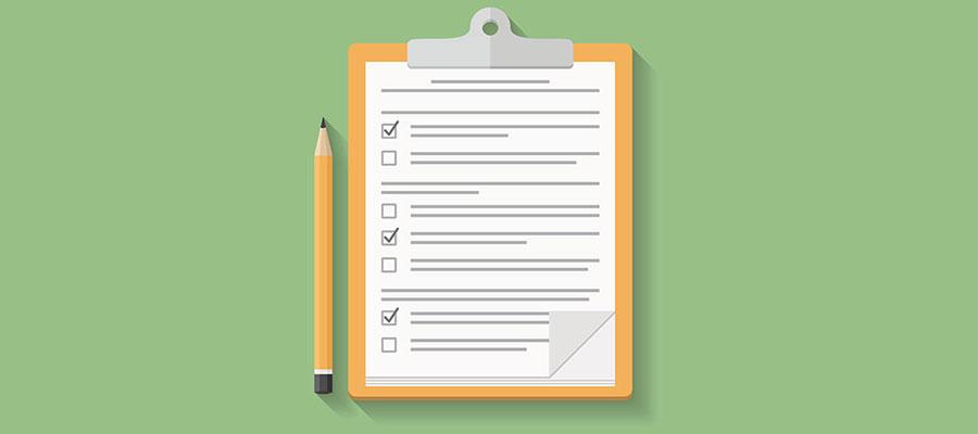 illustration of a checklist