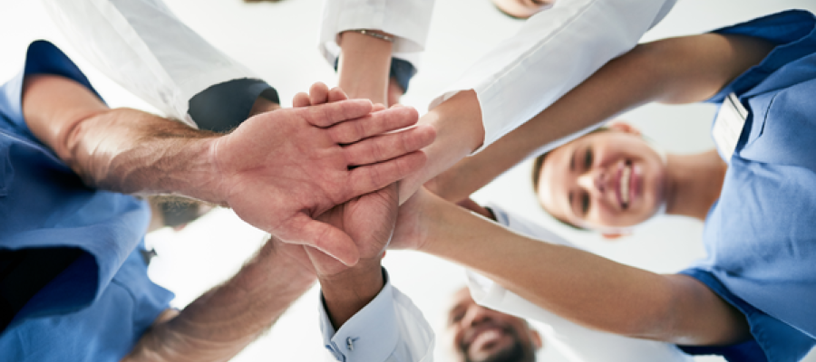 Group of Health care workers