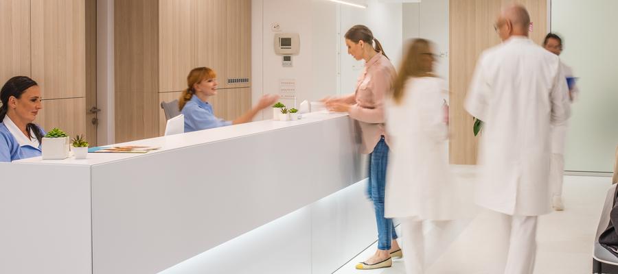 Hospital lobby